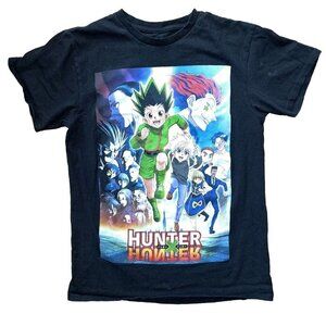 Hunter X Hunter Anime T-Shirt Small Women’s Youth Black Crewneck Y1